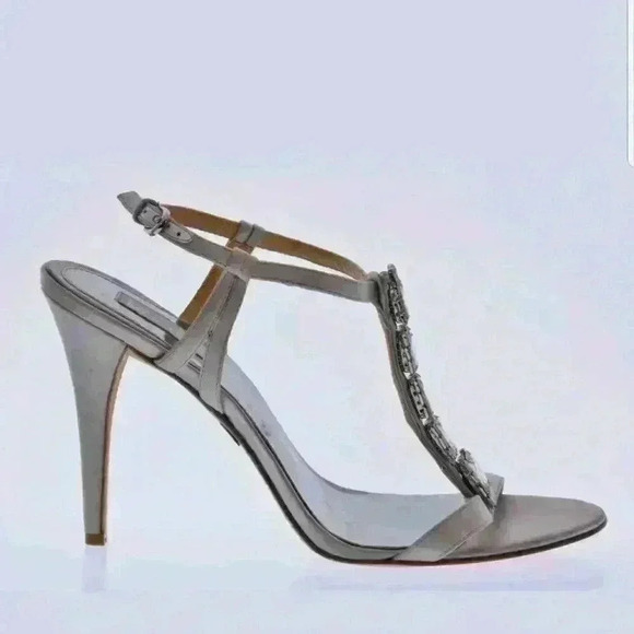 Mischka Women's Wedding Sandals Heels - Picture 4 of 7